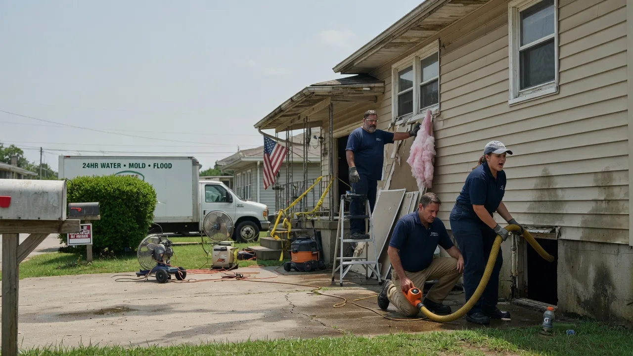 Water Damage Repair in Apple Springs, TX near me